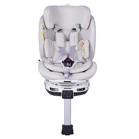 Welldon smart rotate 2 pro+ 0-25 i-Size 40-125см (Ivory) молочный