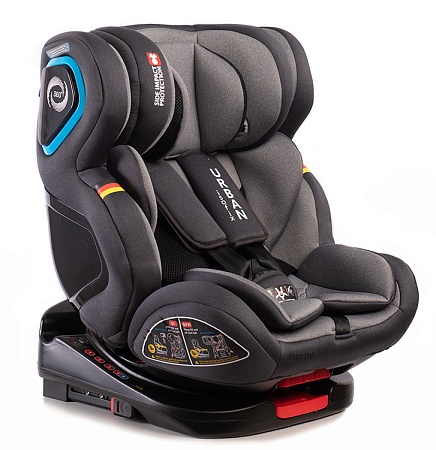 Автокресло Peppy Urban Isofix (Iron) серый