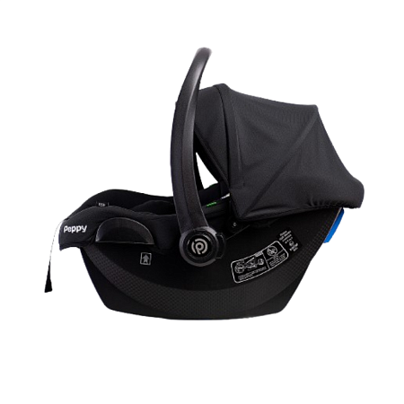 Автолюлька Peppy RIse (carbon) 40-87 см (черный)